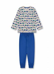 Піжама Sanetta для хлопчиків Довга Бежевий - Фото 1