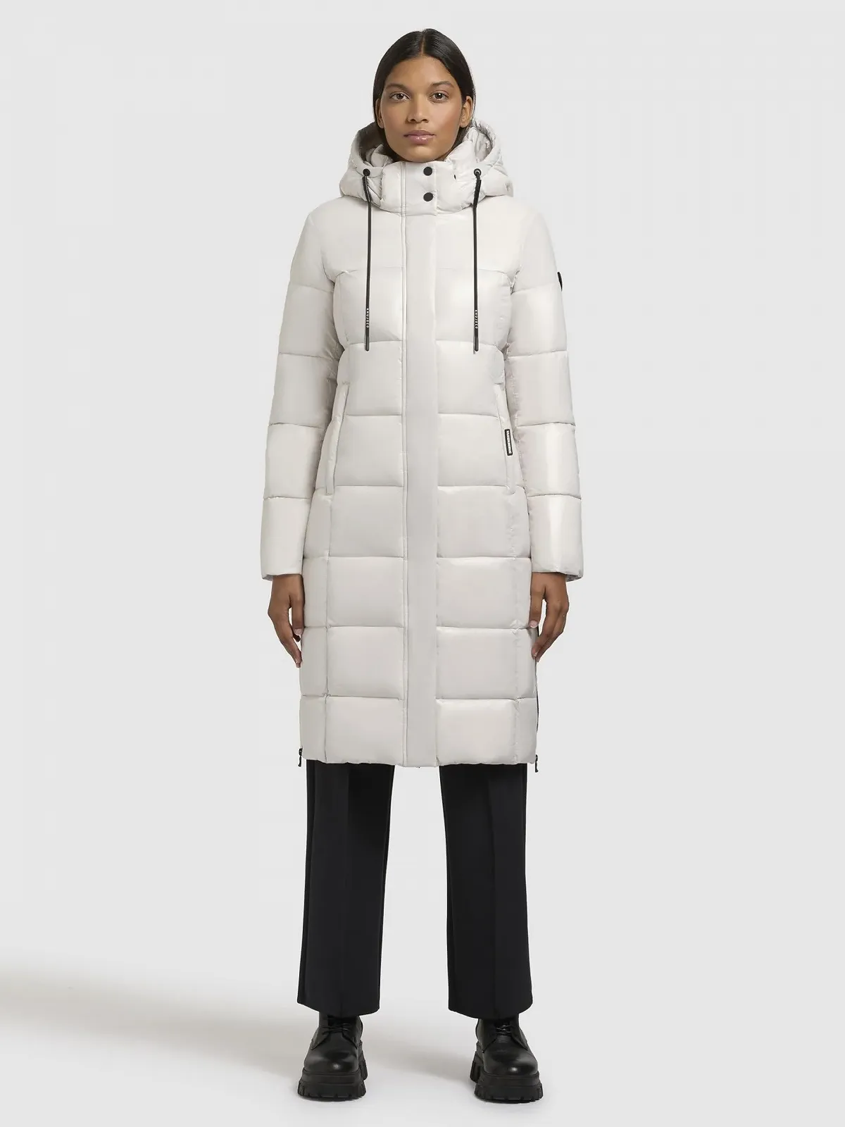 Куртка стьобана Khujo Shane2-YM Жіноча, Довга зимова, фото №4 Куртка стьобана Khujo Shane2-YM Жіноча, Довга зимова, фото №4