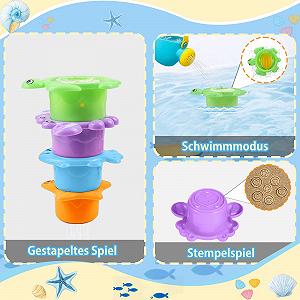 Набор 10 игрушек для ванны. synthetic.ua - Фото 1