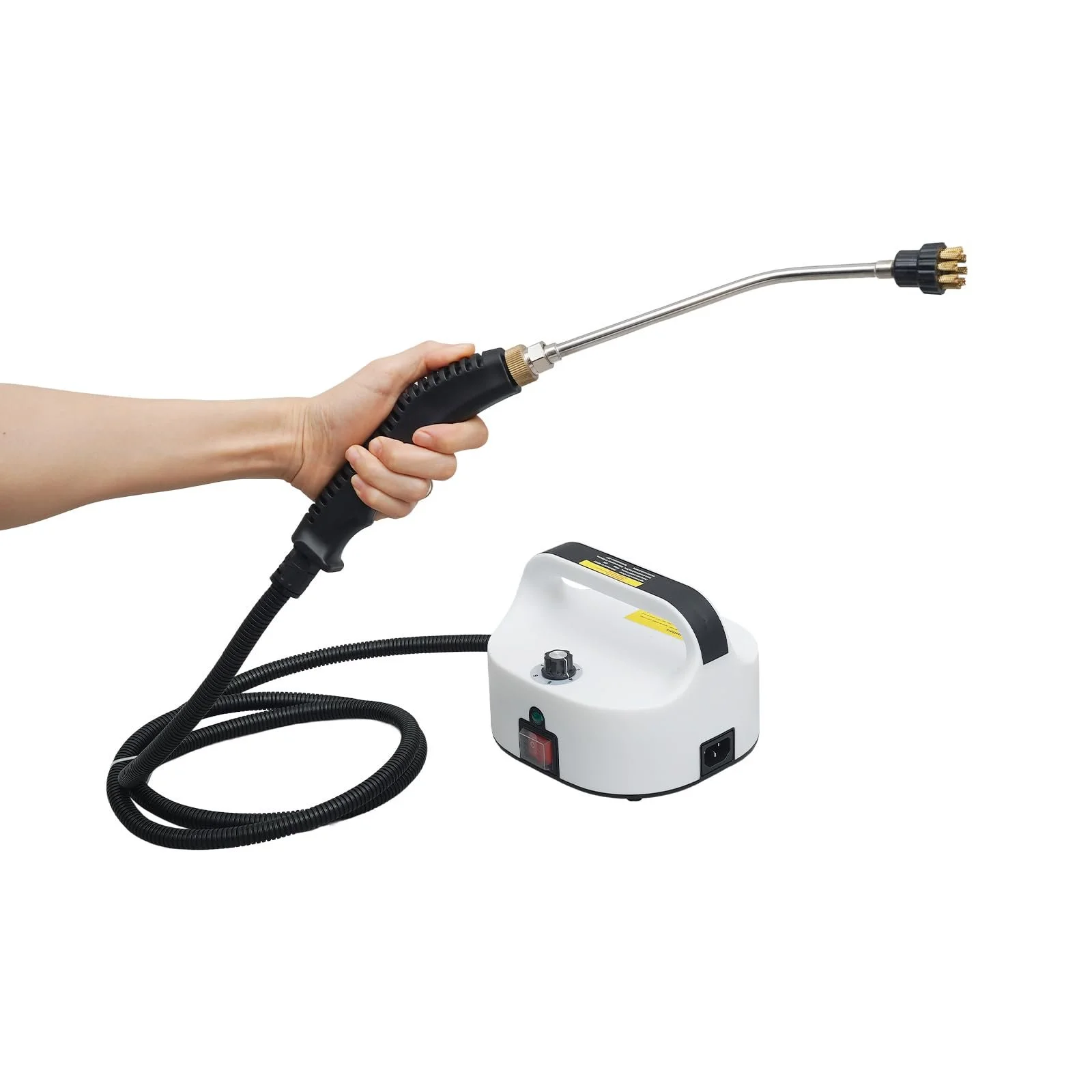 Пароочисник ручний 3800 Вт із зовнішньою подачею води 6 рівнів пари, фото №1 Пароочисник ручний 3800 Вт із зовнішньою подачею води 6 рівнів пари, фото №1