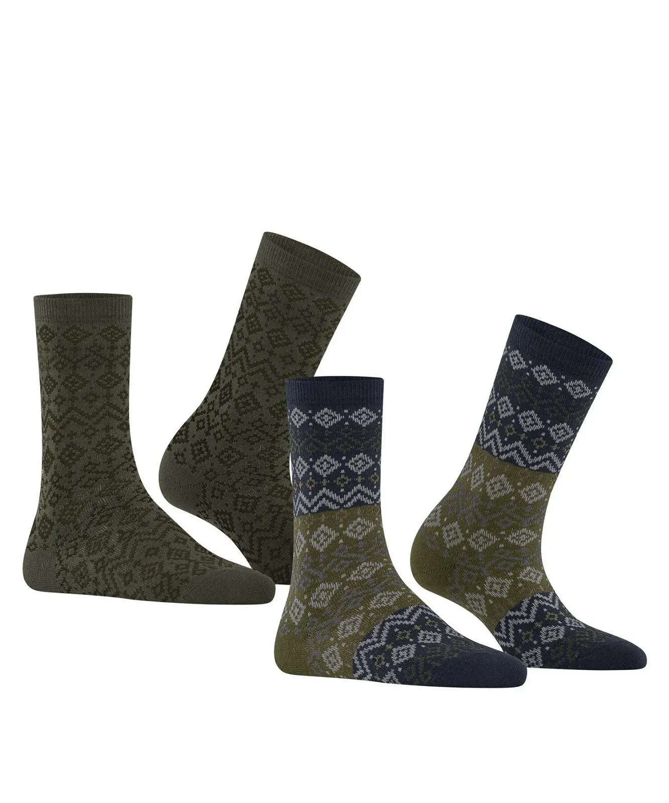 Шкарпетки ESPRIT Fair Isle, 2 пари, фото №3