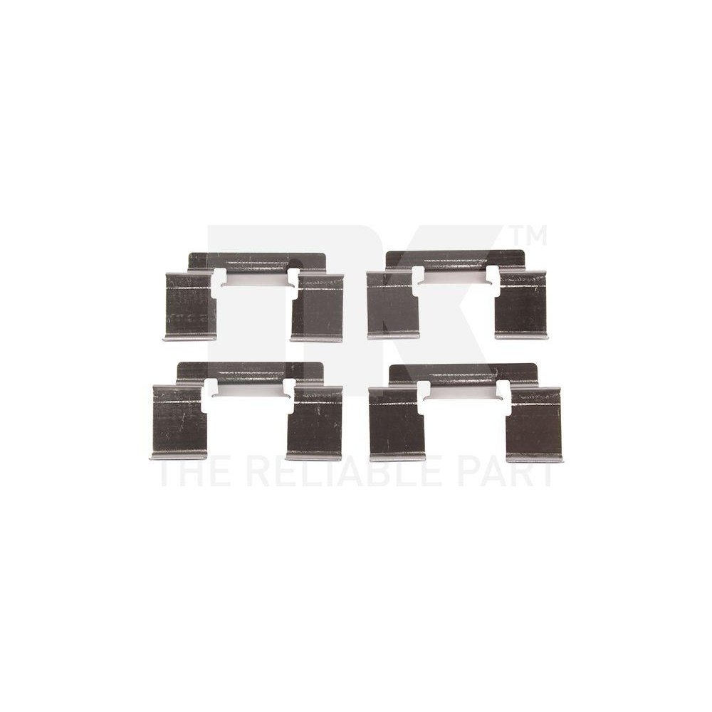 Комплект аксессуаров, тормозные колодки NK 7922235 передний мост, фото №1