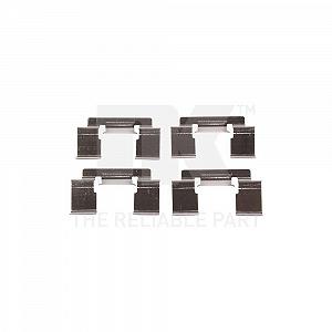 Комплект аксесуарів, гальмівні колодки NK 7922235 передній міст - Фото 1