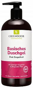 Щелочной гель для душа Greendoor Pink Grapefruit 250 мл Без силикона Без сульфатов Без консервантов - Фото 1