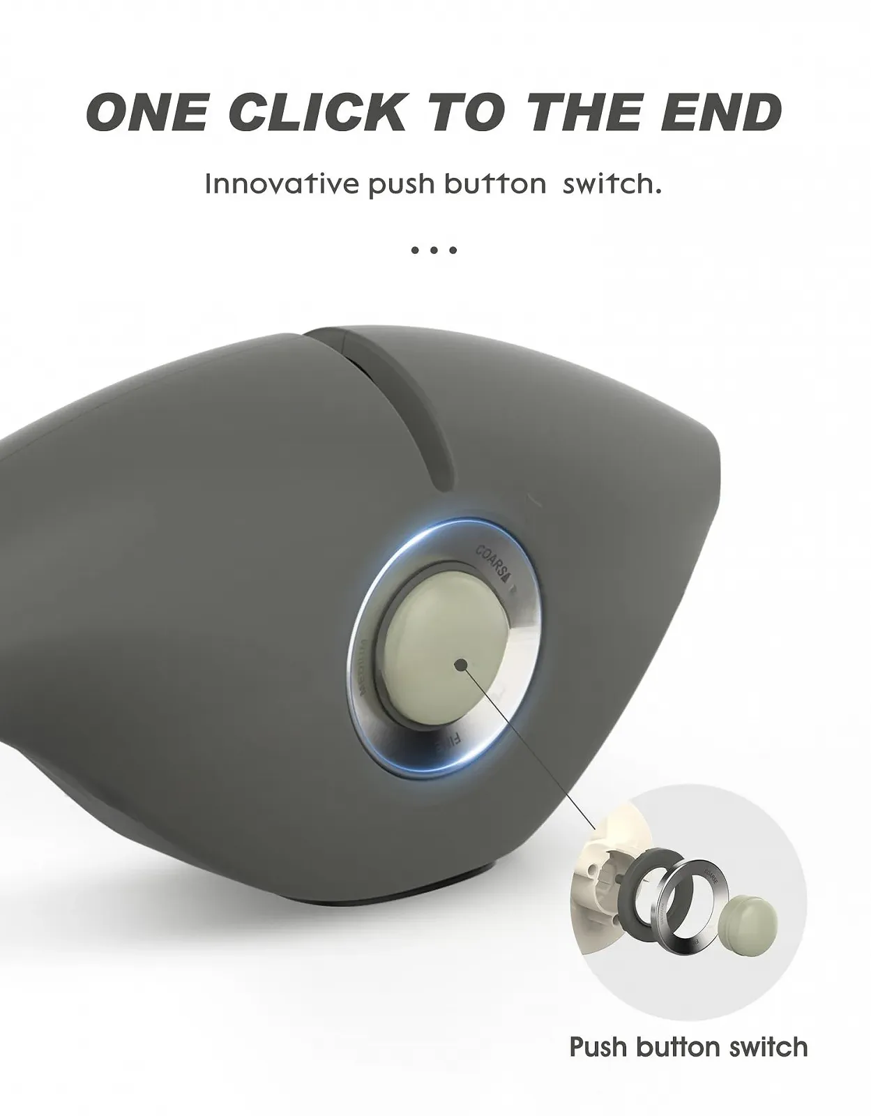 Точило для ножів Erised Bifrost ручна алмазна 3-рівнева 140 г з нековзною основою, фото №4 Точило для ножів Erised Bifrost ручна алмазна 3-рівнева 140 г з нековзною основою, фото №4