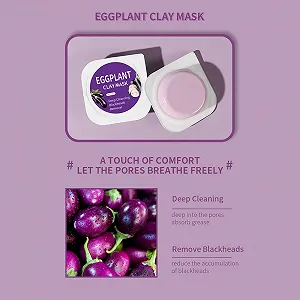 Маска для лица EnMart Восстанавливающая с авокадо Глина, Маска для лица Глина, Мертвое море, Зеленый чай, Розовый, Баклажан Маски для лица, для всех типов кожи synthetic.ua - Фото 1