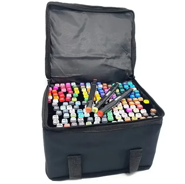 Набір скетч-маркерів 168 шт для малювання двосторонніх Touch Спортивні маркери скетчингу, фото №7 Набір скетч-маркерів 168 шт для малювання двосторонніх Touch Спортивні маркери скетчингу, фото №7