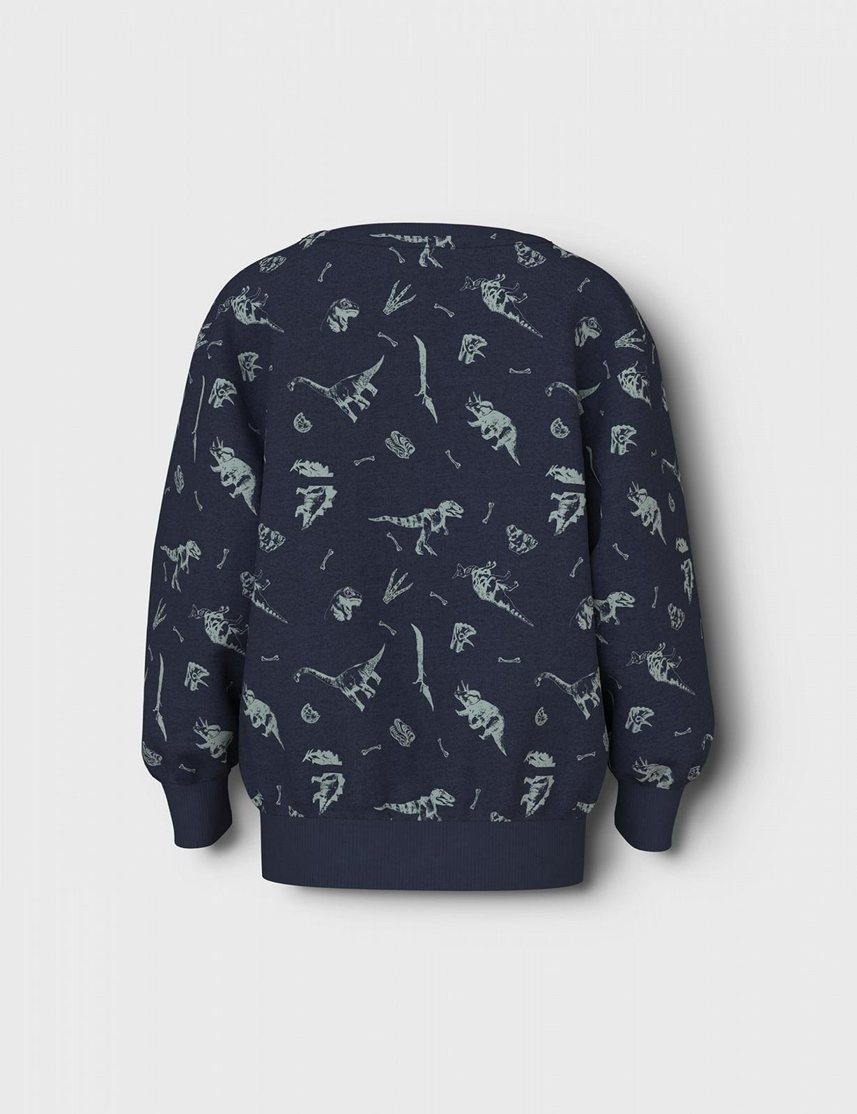 Толстовка NAME IT Nmmvimo LS Nreg AOP Sweat Bru для хлопчиків, фото №2