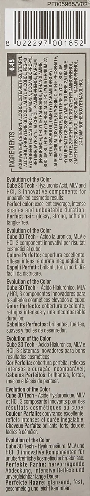 Краска для волос Alfaparf Evolution of The Colour, 6.45 Темный медный красное дерево блонд, 60 мл, фото №3 Краска для волос Alfaparf Evolution of The Colour, 6.45 Темный медный красное дерево блонд, 60 мл, фото №3