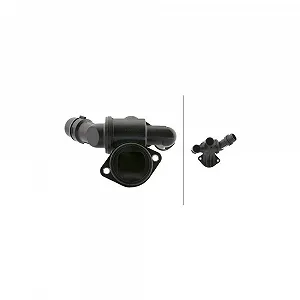 Термостат системи охолодження HELLA 8MT 354 776-521 для AUDI SEAT VW - Фото 1