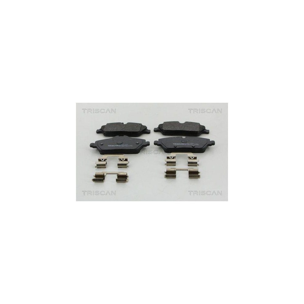 Комплект гальмівних колодок, дискове гальмо TRISCAN 8110 11061 для BMW, передня вісь, фото №1