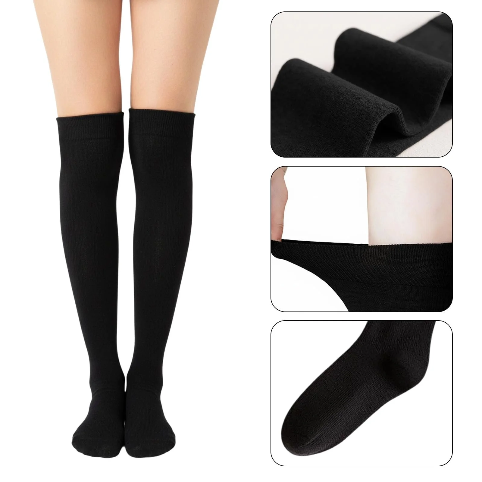 Жіночі гольфи Бавовняні 4 пари, фото №3 Жіночі гольфи Бавовняні 4 пари, фото №3