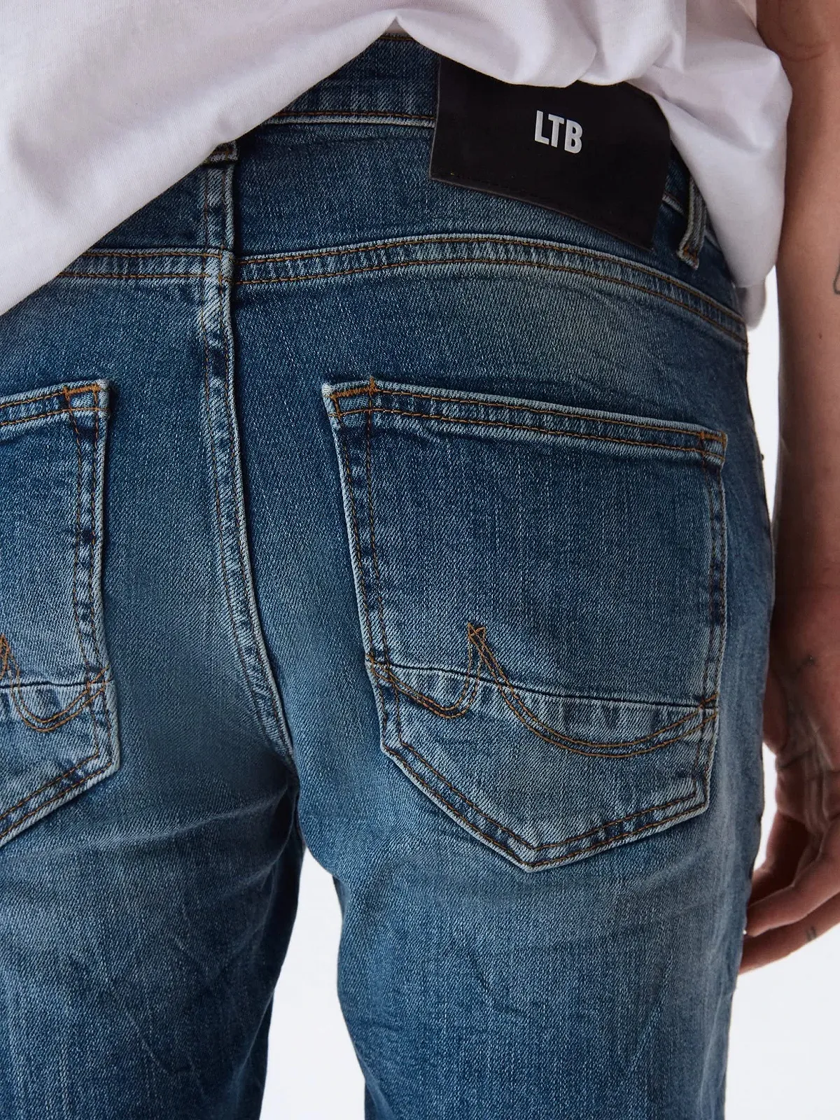 Джинси LTB Smarty Savius Undamaged Wash 54244, 29W / 34L, фото №5