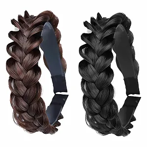 Обруч Плетеные повязки для волос 2 шт - Фото 1