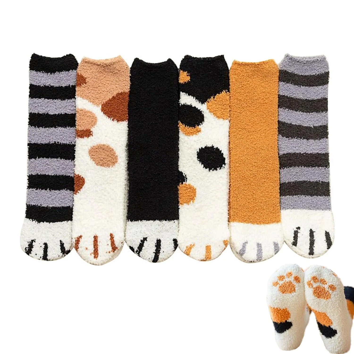 Шкарпетки Жіночі Пухнасті, фото №1