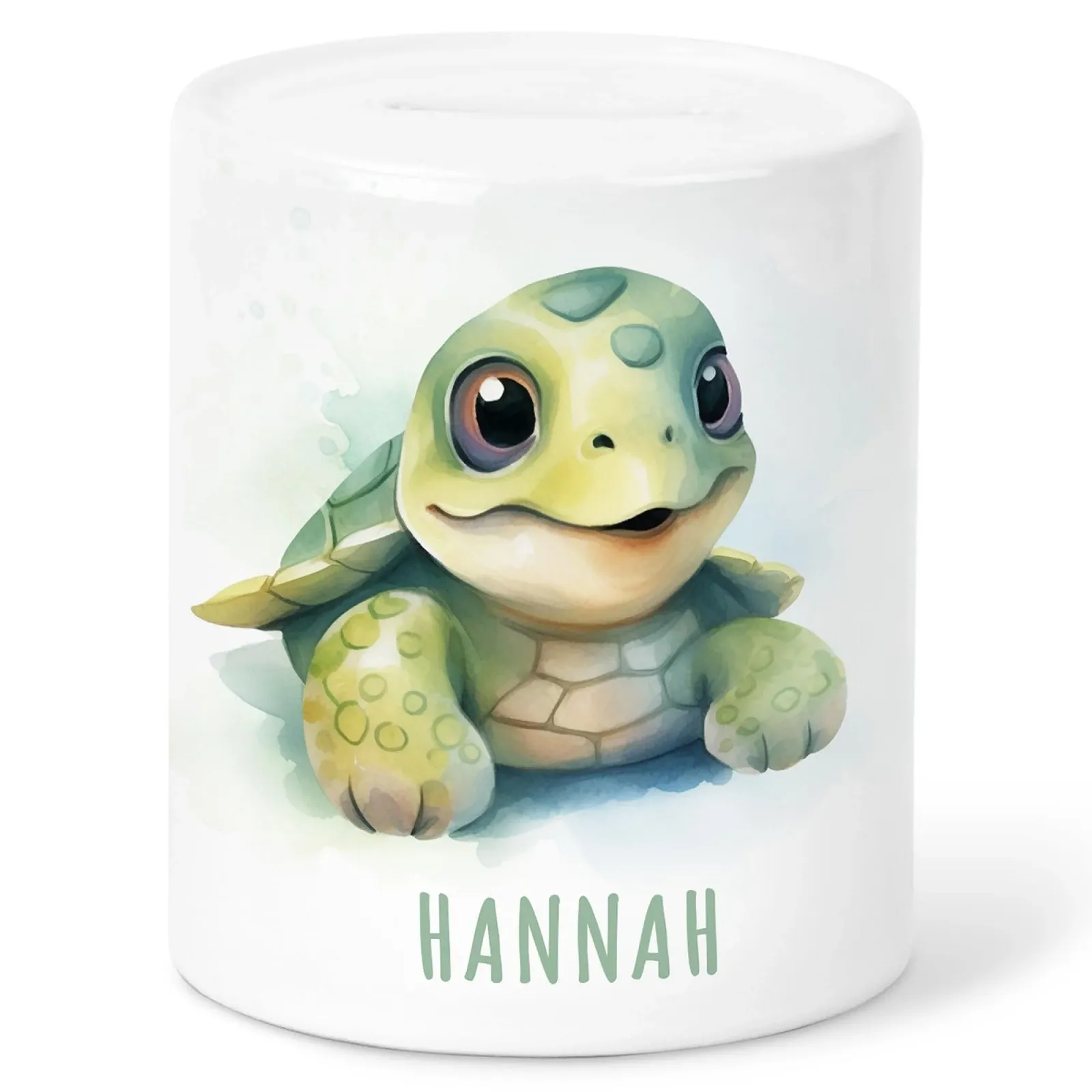 Скарбничка Turtle Money Box Черепаха Керамічна Персоналізована, фото №1
