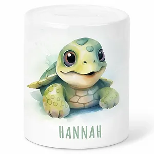 Скарбничка Turtle Money Box Черепаха Керамічна Персоналізована - Фото 1