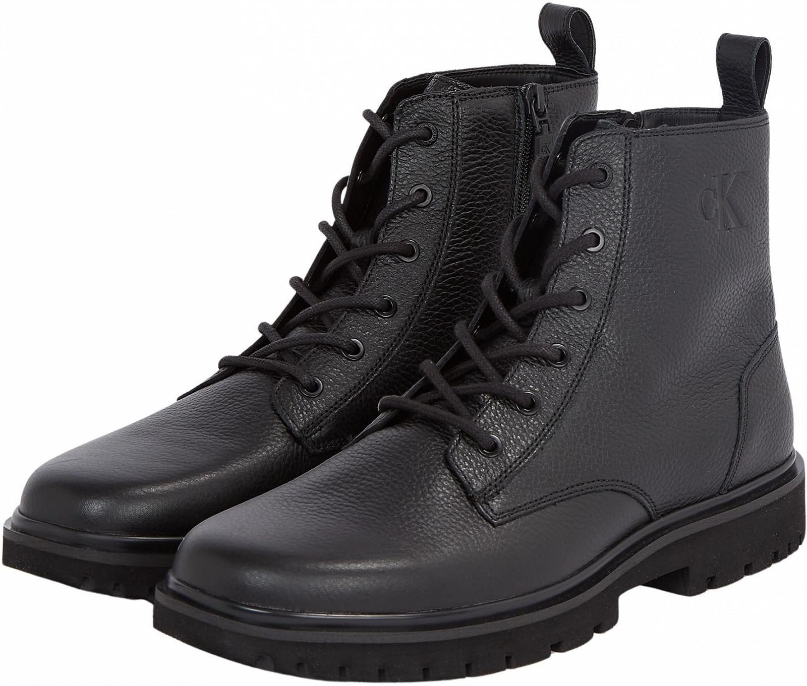 Ботинки Calvin Klein Eva Mid Laceup Tumbled Ym0ym01174, фото №3