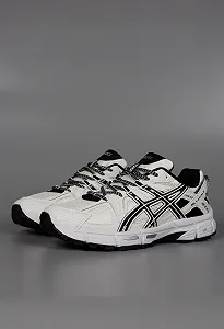 Мужские кроссовки Asics Gel-Kahana 8 white black synthetic.ua - Фото 1