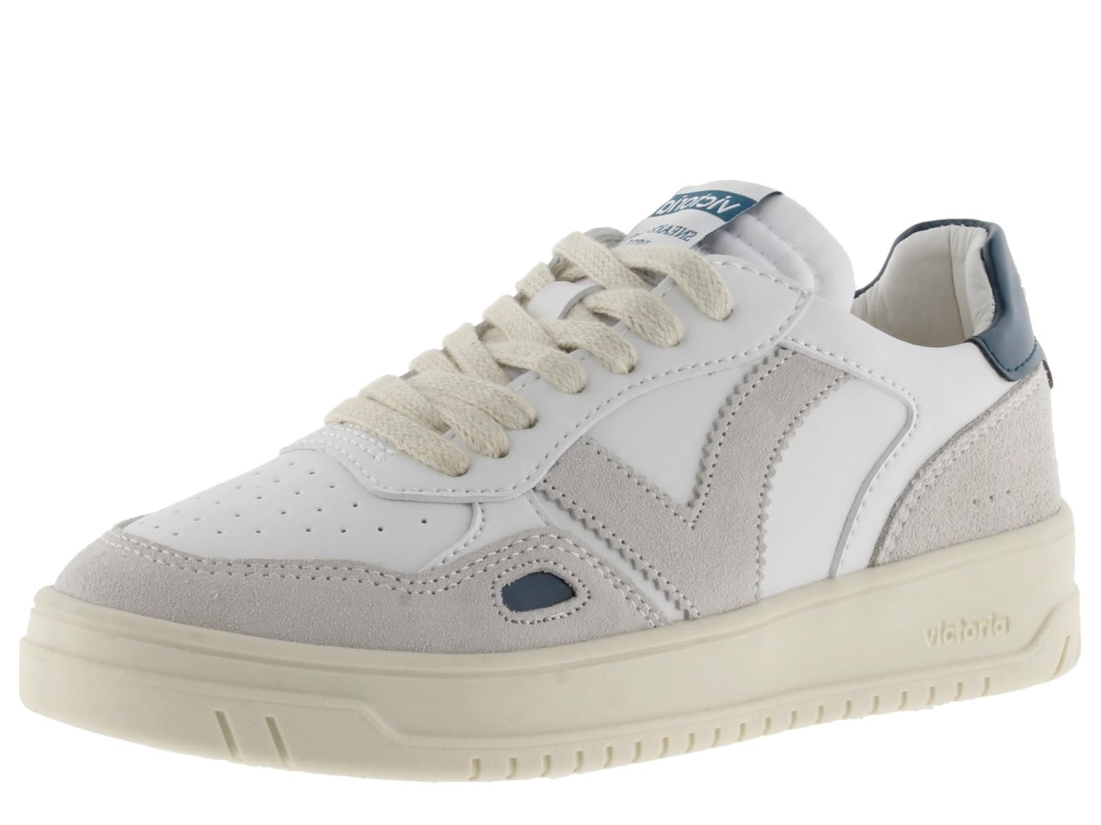 Низькі Кеди Victoria Seul Шкіряний Ефект та Кольорові та Спліт Шкіряні Деталі в Контраст 1257104 Унісекс, фото №1 Низькі Кеди Victoria Seul Шкіряний Ефект та Кольорові та Спліт Шкіряні Деталі в Контраст 1257104 Унісекс, фото №1