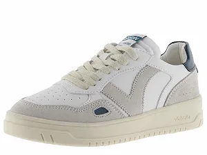 Кеды Victoria Seul Кожаный эффект, цветные вставки и вставки из спил-кожи с контрастом Унисекс - Фото 1