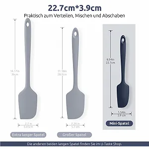 Лопатка малая U-Taste 9 дюймов Силикон Термостойкая Midnight Blue цена на synthetic.ua - Фото 1 Лопатка малая U-Taste 9 дюймов Силикон Термостойкая Midnight Blue synthetic.ua - Фото 1