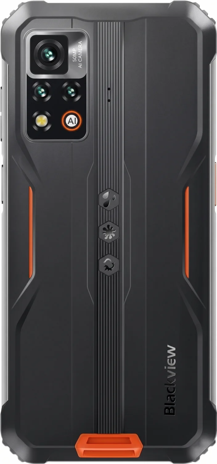 Смартфон 6.6" Blackview BV9200 8/256GB 4G 2-SIM NFC 50/8/0.3Мп 8 ядер Android 12 Оранжевый, фото №4