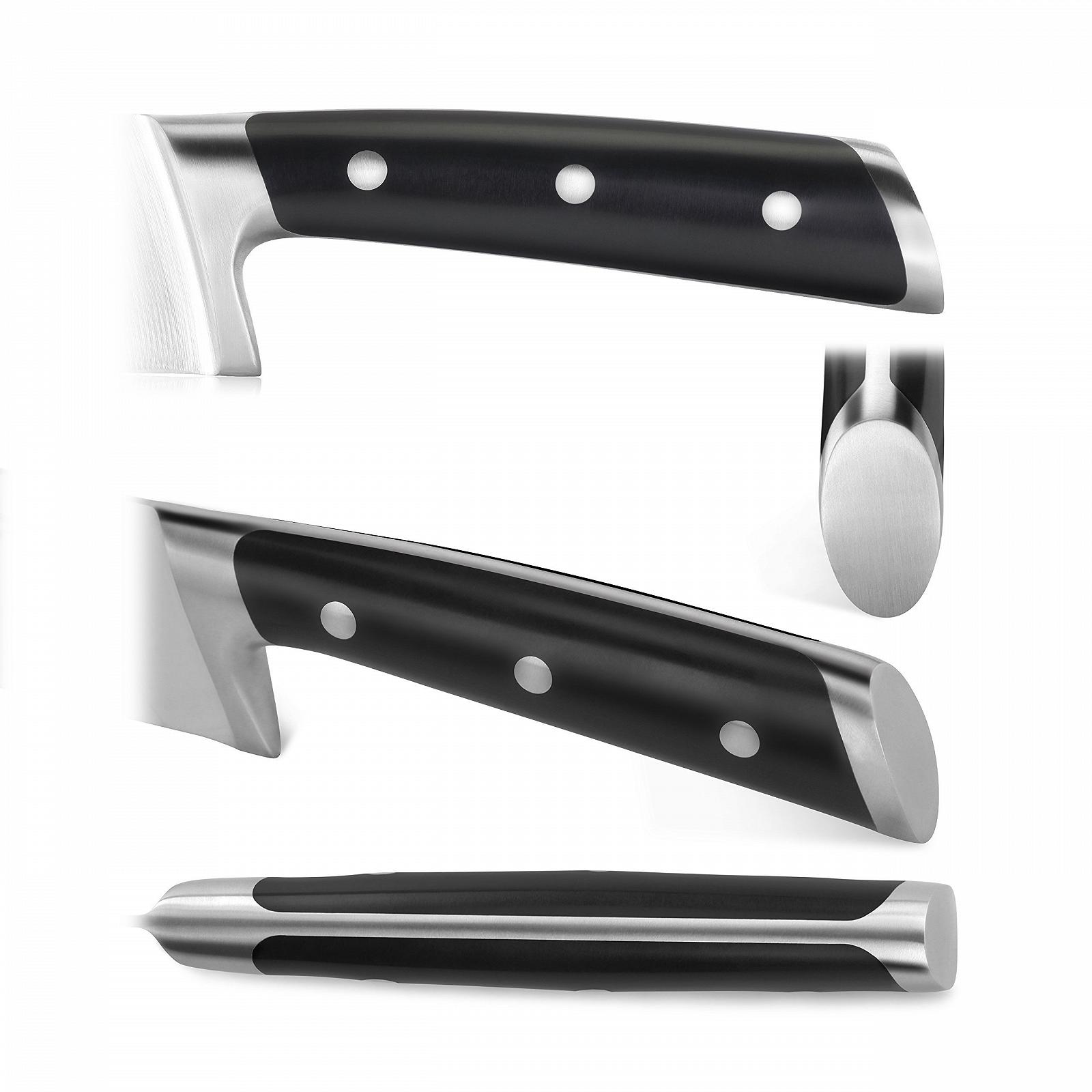Набір ножів Cangshan Swedish Sandvik 14C28N Steel Forged 6 од. горіх, фото №5