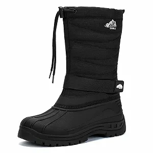 Мужские водонепроницаемые зимние ботинки Kricely - Фото 1