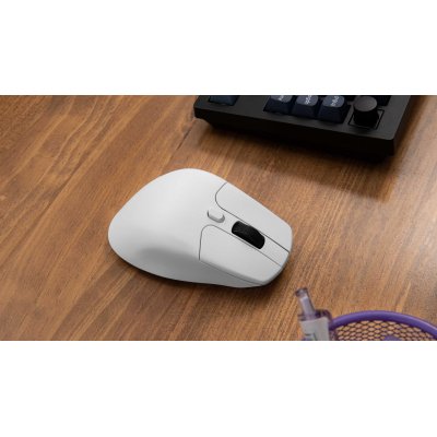 Мышка Keychron M6 Wireless/Bluetooth/USB White (M6-A3), фото №5