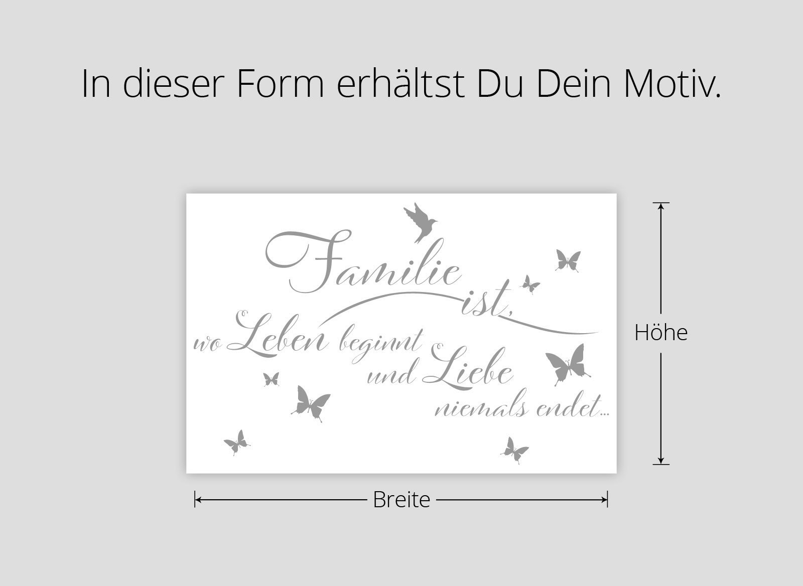 Наклейка для стін Grandora W5438 Family is II для вітальні та кухні, фото №5