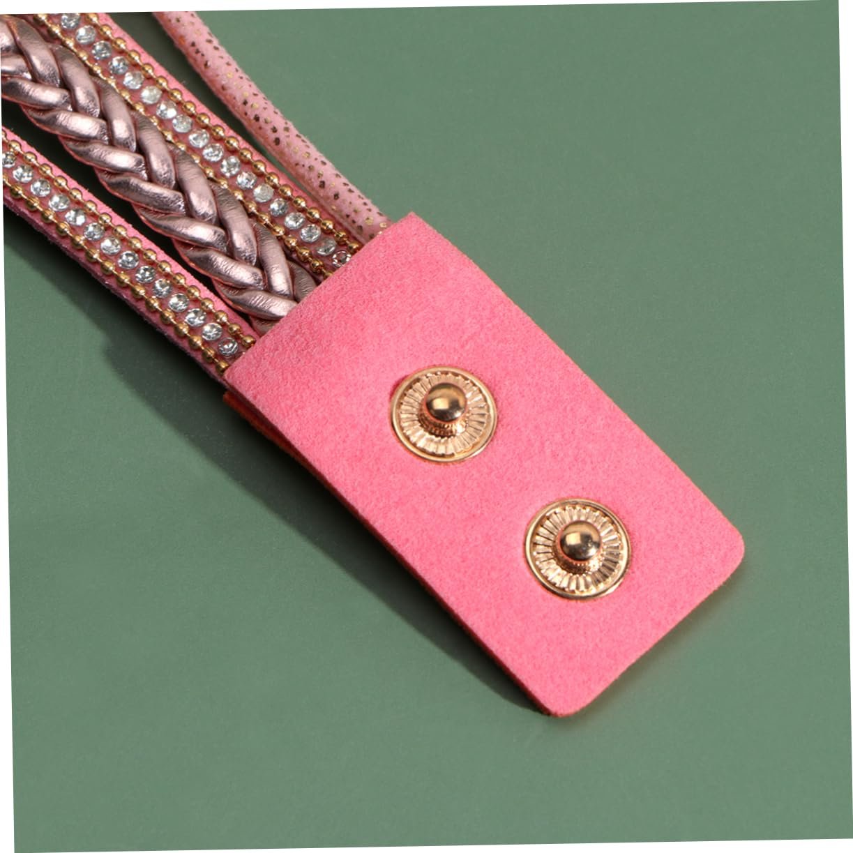 Годинник жіночий Beaupretty з плетеним браслетом та ланцюжком, кварцовий механізм, фото №3