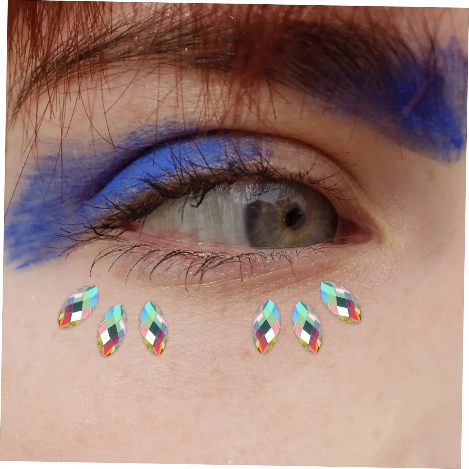 Набір Наклейки Коштовності Стрази для Марді Гра Фестивалю Листя, фото №3