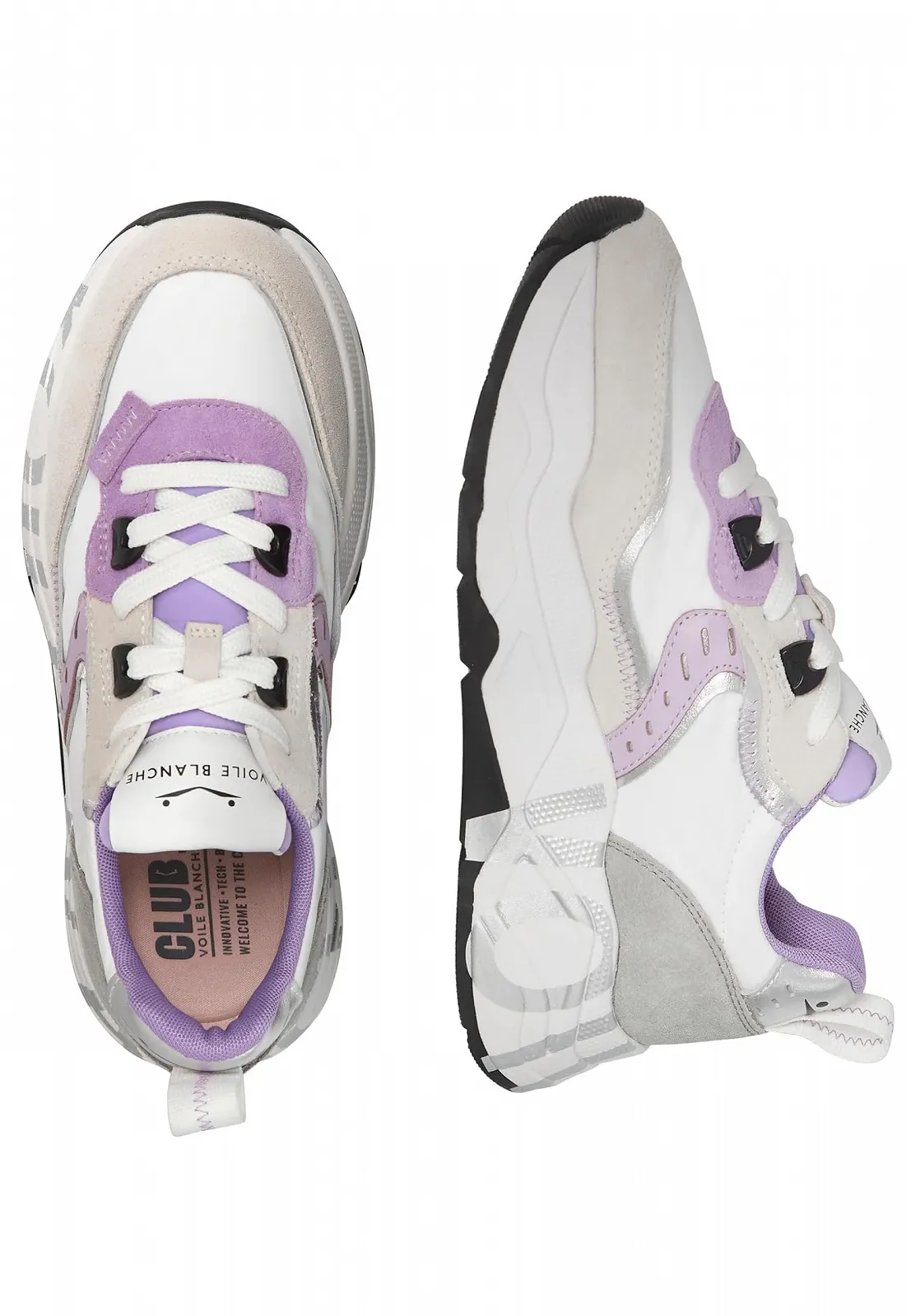 Кроссовки VOILE BLANCHE Замша и Ткань, фото №2