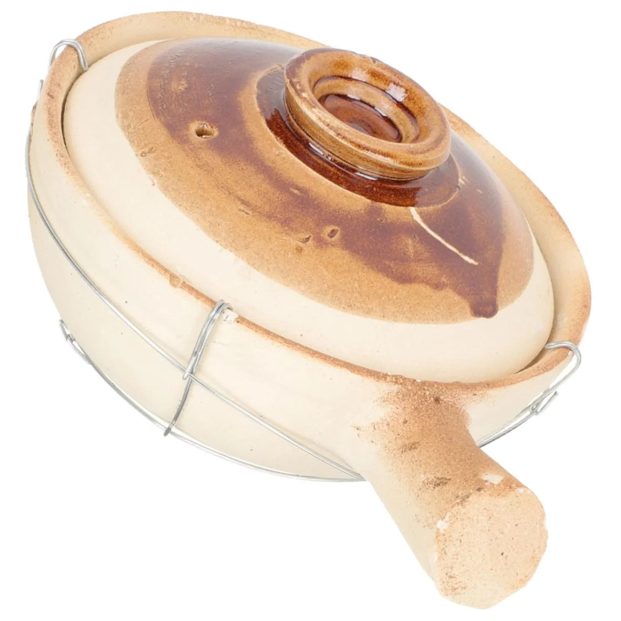 Керамічний Ківш Ipetboom 0,8 л з ручкою для рису та супу, фото №1