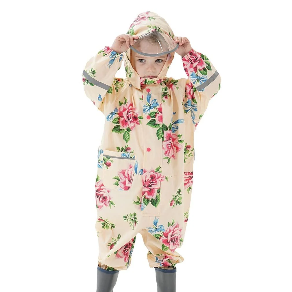 Дитячий дощовий комбінезон Wetry, цілісний, дихаючий, фото №4