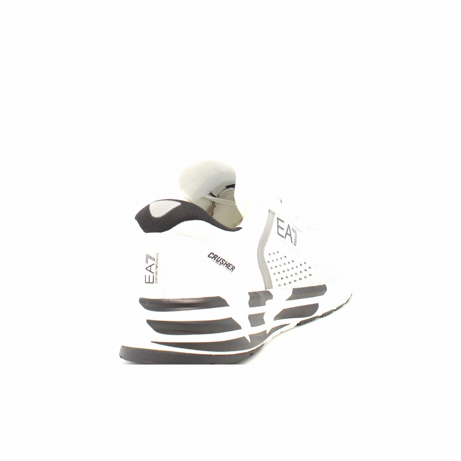 Чоловічі Кросівки Emporio Armani EA7 Crusher Distance Білий - Чорний, фото №7 Чоловічі Кросівки Emporio Armani EA7 Crusher Distance Білий - Чорний, фото №7