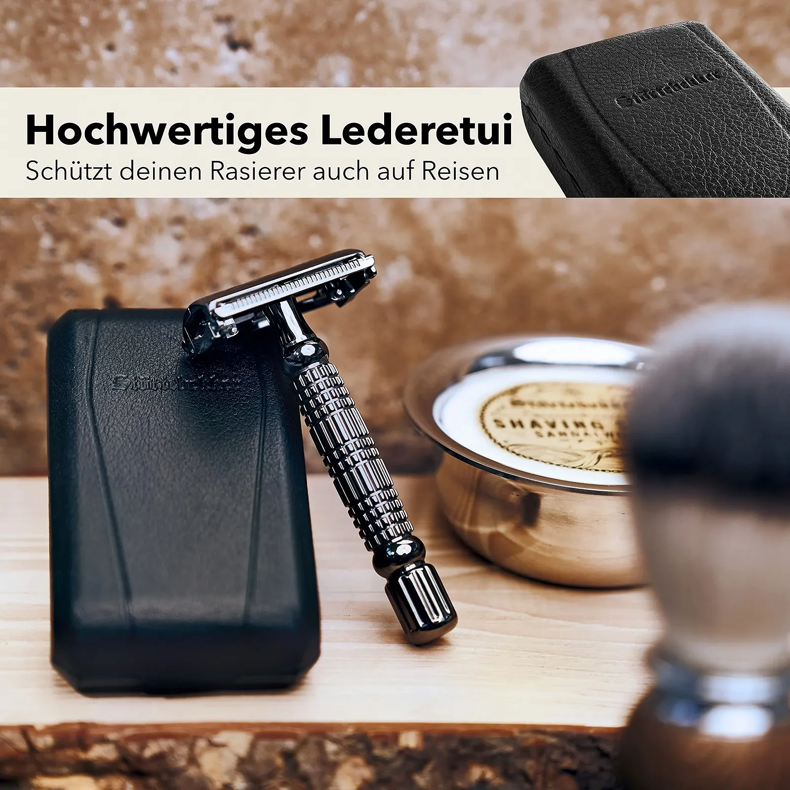 Набор для бритья Störtebekker Premium Gentleman Essential Black, фото №2 Набор для бритья Störtebekker Premium Gentleman Essential Black, фото №2