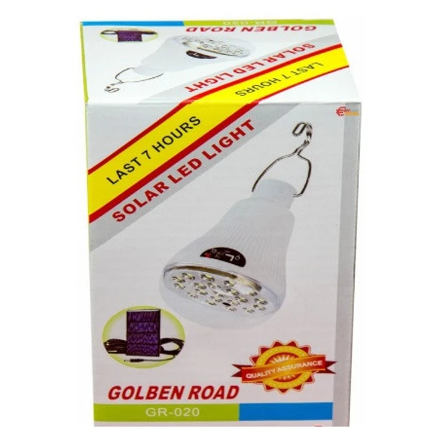 Аккумуляторный фонарик 10W с солнечной панелью Golden Road GR-020 для улицы и помещений, фото №8 Аккумуляторный фонарик 10W с солнечной панелью Golden Road GR-020 для улицы и помещений, фото №8