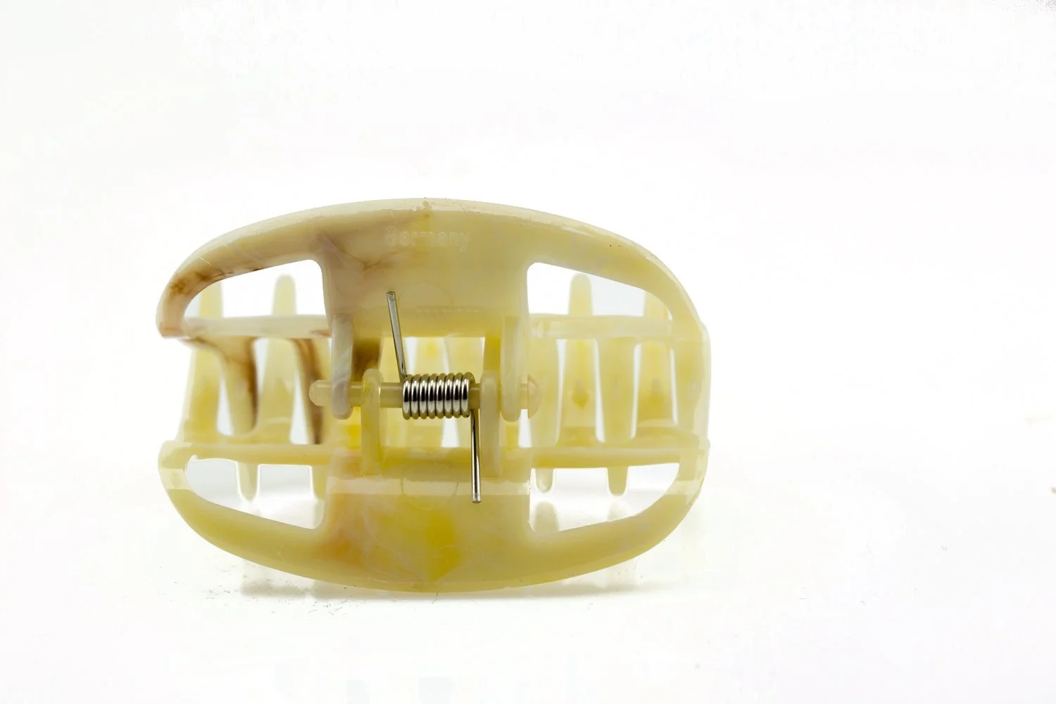 Заколка для волос Welovebeads 6 см янтарного цвета, фото №4 Заколка для волос Welovebeads 6 см янтарного цвета, фото №4