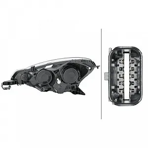 Фара основна HELLA 1EJ 354 674-021 для CITROËN, права synthetic.ua - Фото 1