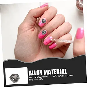 Набор для украшения ногтей в винтажном стиле Healvian 150 шт. Маникюрный шарм из прочного сплава для нейл-арта, рукоделия и изготовления ювелирных изделий для творческих женщин synthetic.ua - Фото 1