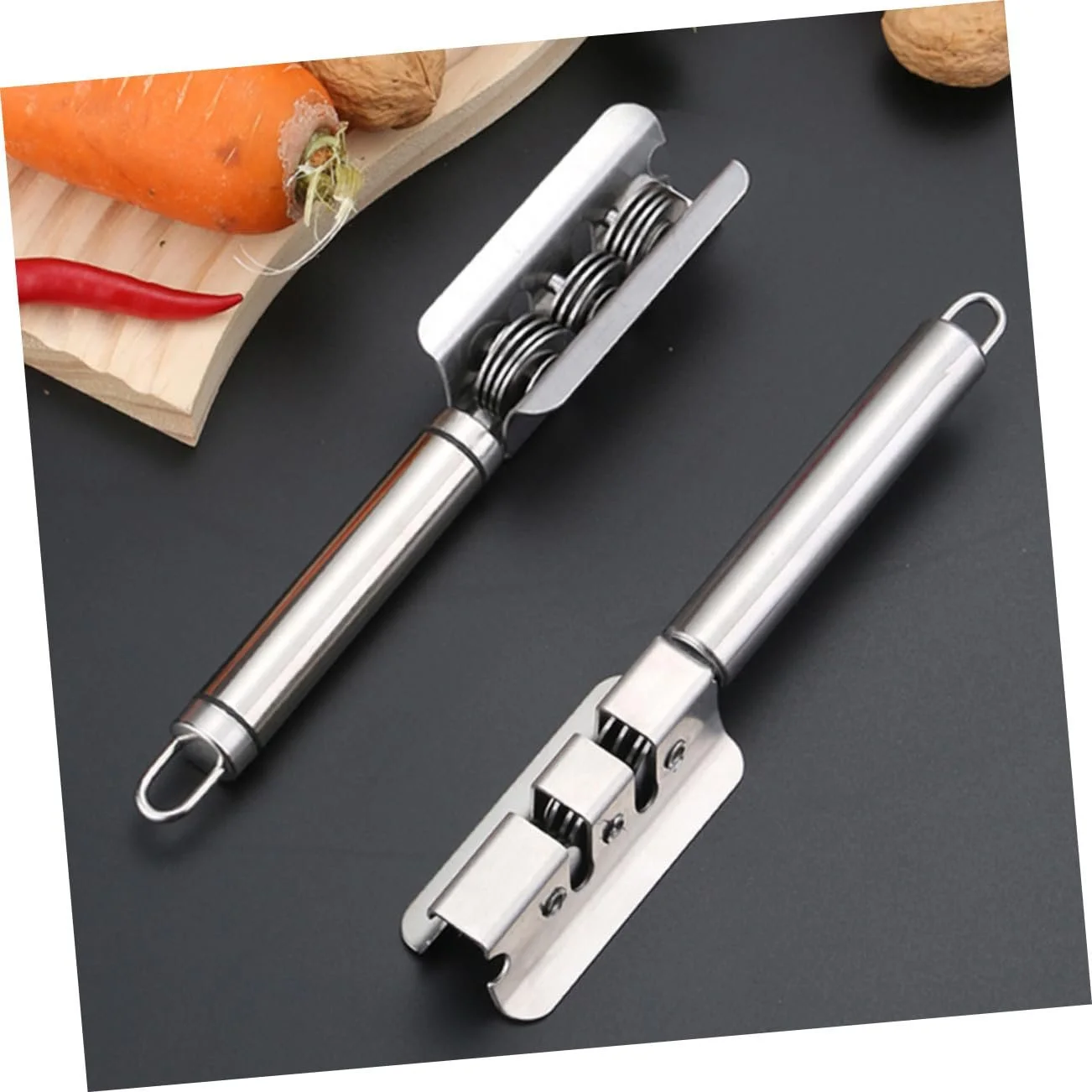 Точилка для ножів ERINGOGO Edelstahl ергономічна з подвійною лінією заточування, фото №7