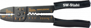 Кліщі для обтиску наконечників SW-STAHL 42504SB для ізольованих та неізольованих роз'ємів - Фото 1