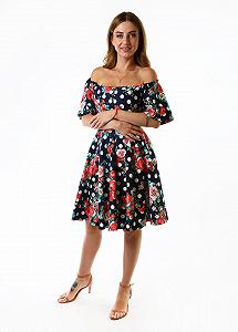 Платье Clariee 36 Синий (POA-3268-40-Navy-blue) synthetic.ua - Фото 1