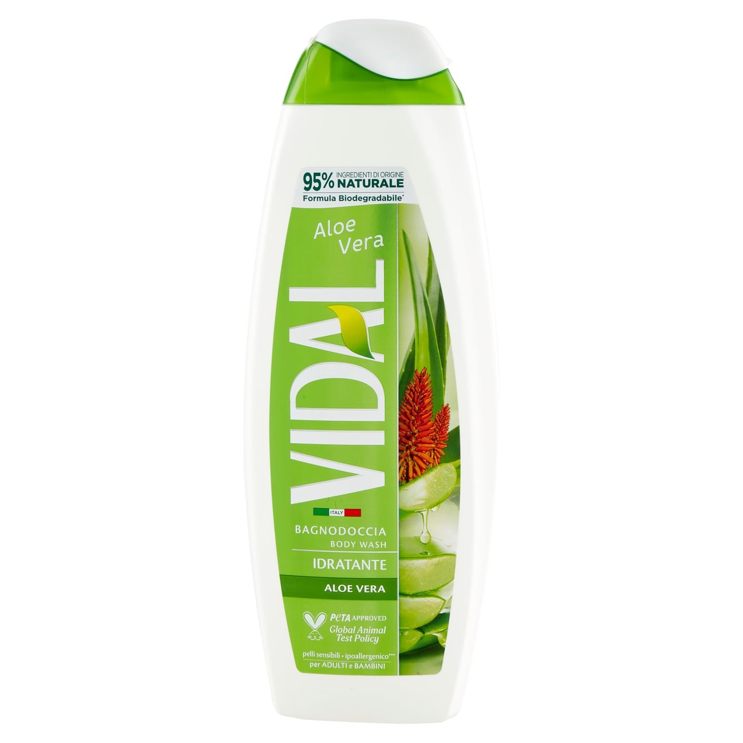 Гель для душу та піна Vidal Aloe Vera 500 мл 4 шт., фото №1