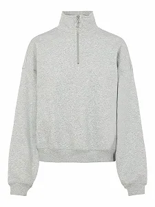 Женская Толстовка Object Objkaisa L/S Zip Sweat Pullover Noos synthetic.ua - Фото 1
