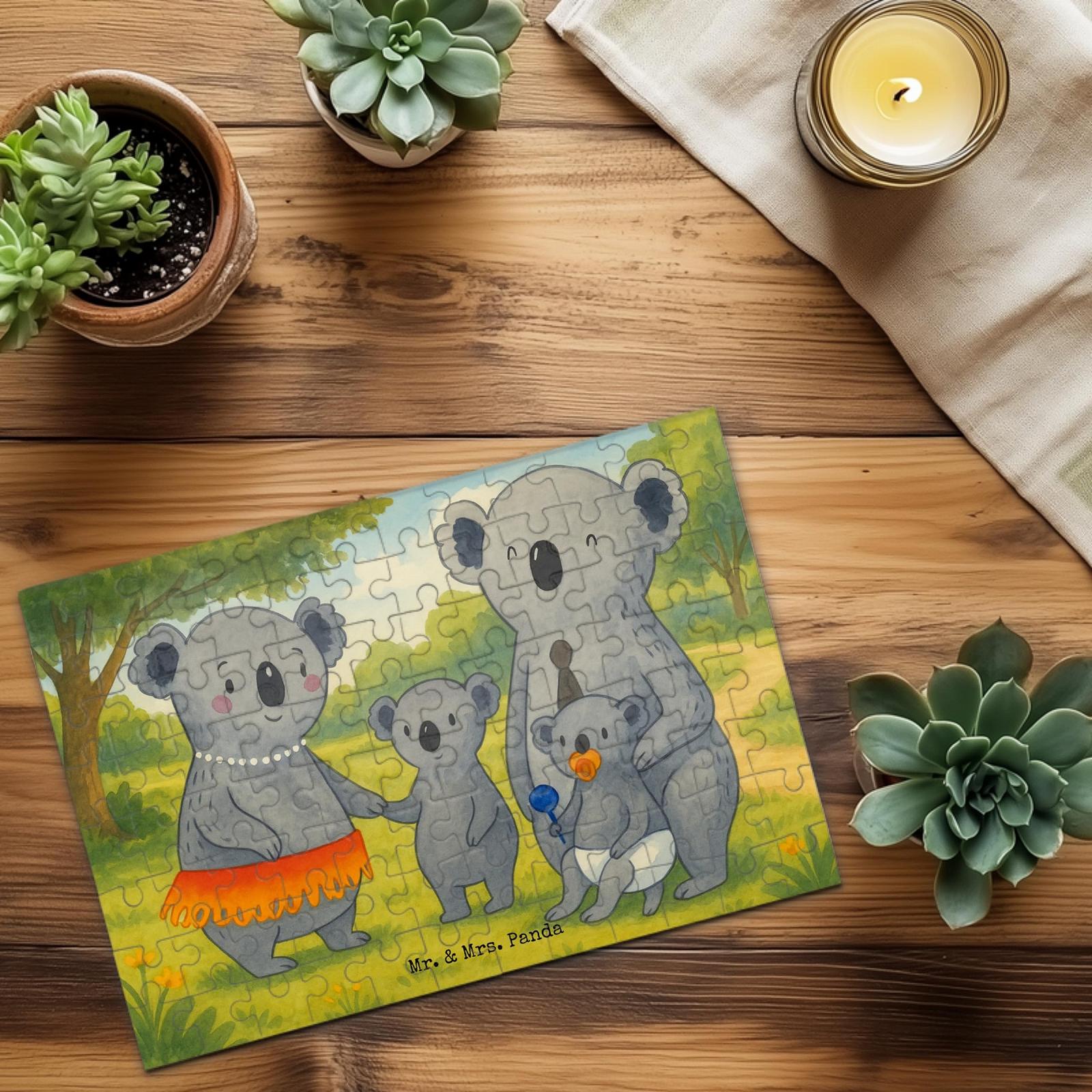Пазл Mr. & Mrs. Panda Koala Family Design 96 деталей, фото №4