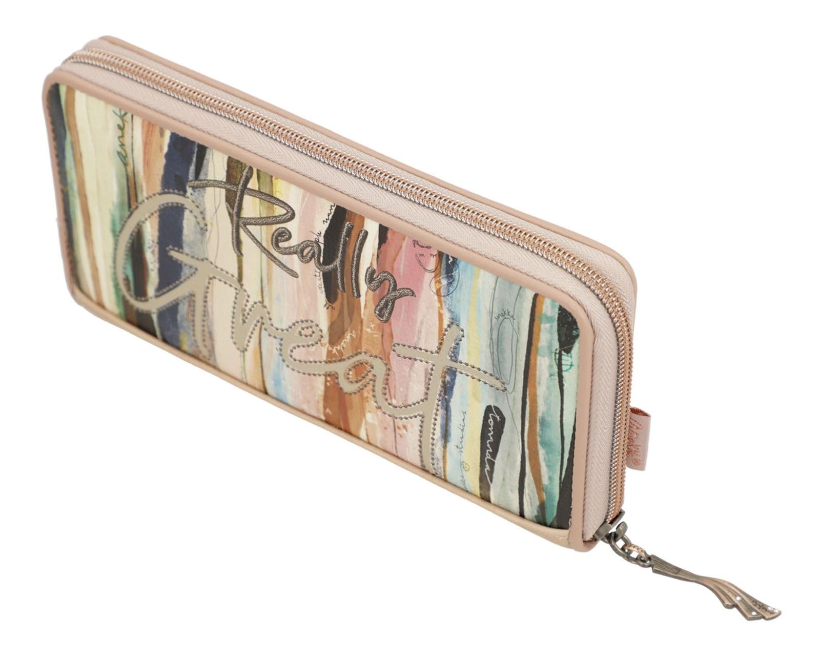 Кошелек Anekke Hollywood Studio RFID XL Nude, бежевый, RFID кошелек, фото №6
