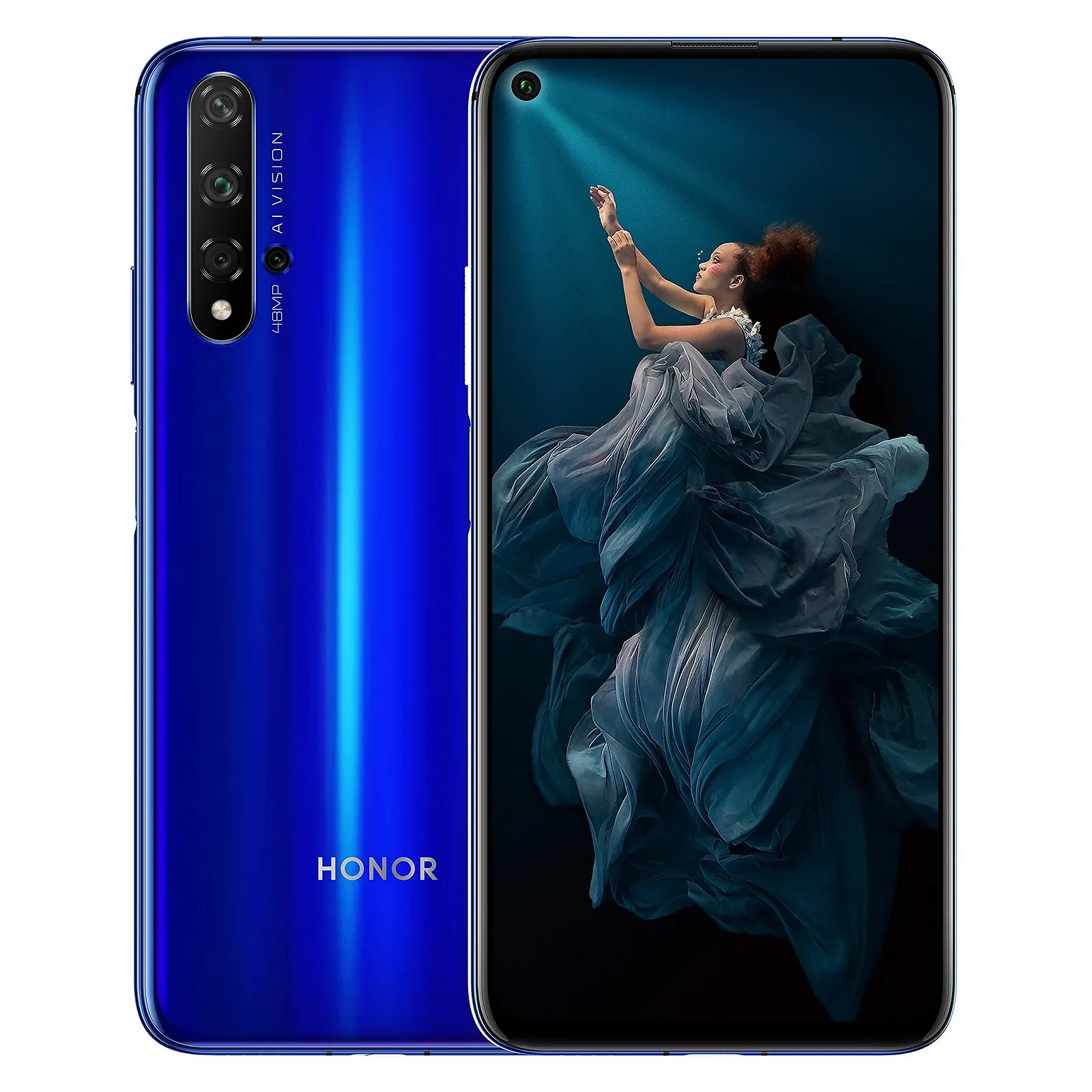 Смартфон Honor 20 6/128GB Dual SIM Sapphire Blue, фото №1 Смартфон Honor 20 6/128GB Dual SIM Sapphire Blue, фото №1